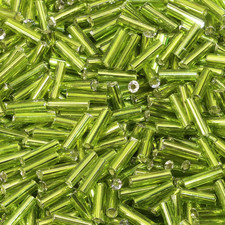 Glass Bugle Beads 1100Pcs /50G Mini Long Tube Seed Beads 2 6Mm Small Craft Loos