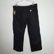 New Carhartt Work Pants  Cargo Trousers Black Size XL