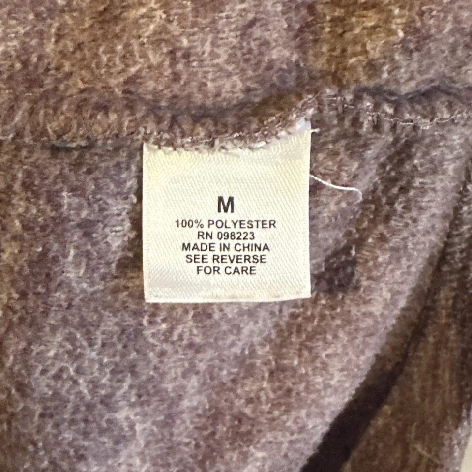 Big Pullover Jacket Size Medium Color Purple - Image 4 of 4