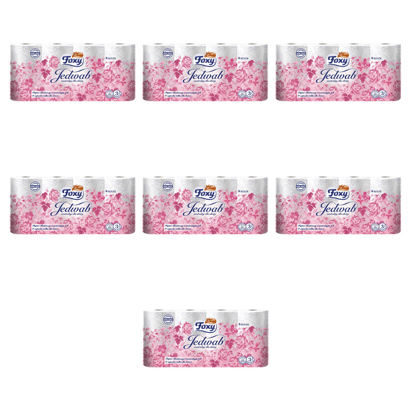 15900935011350 Papier toaletowy Foxy Jedwab 8 rolek X7 ICT Poland Sp z oo 11390₽