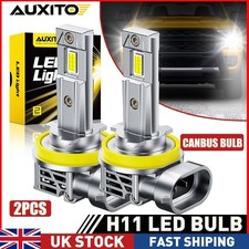 H11 H8 LED Headlight Super Bright Bulbs Kit White 6500K 360000LM Low Beam H9 2pc