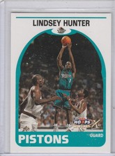 1999-00 Hoops decade #163 Lindsey Hunter PISTONS