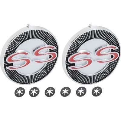 1965 Impala SS; Interior Door Panel Emblem Set; Pair | eBay