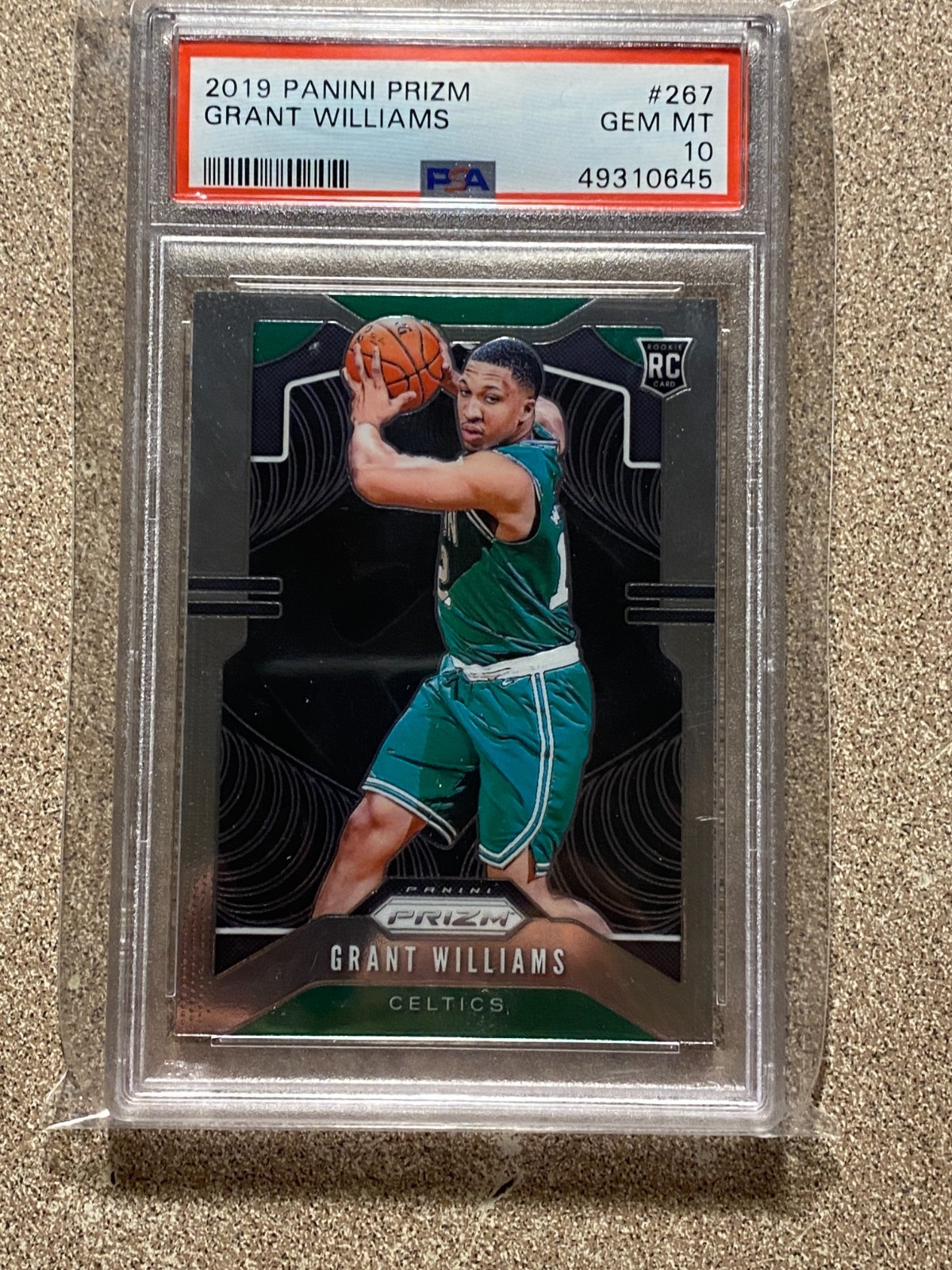 2019 Panini Prizm #267 Grant Williams RC PSA 10 GEM MINT