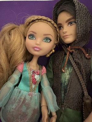 Mattel Ever After High ADORABLE Ashlynn Ella & Hunter Huntsman Doll 2013 XCond