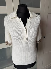Marc Cain Strickpullover, Kurzarm, creme, Gr.N2