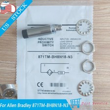Inductive Proximity Sensor For Allen Bradley 871TM-BH8N18-N3 20 250VAC/DC 8mm