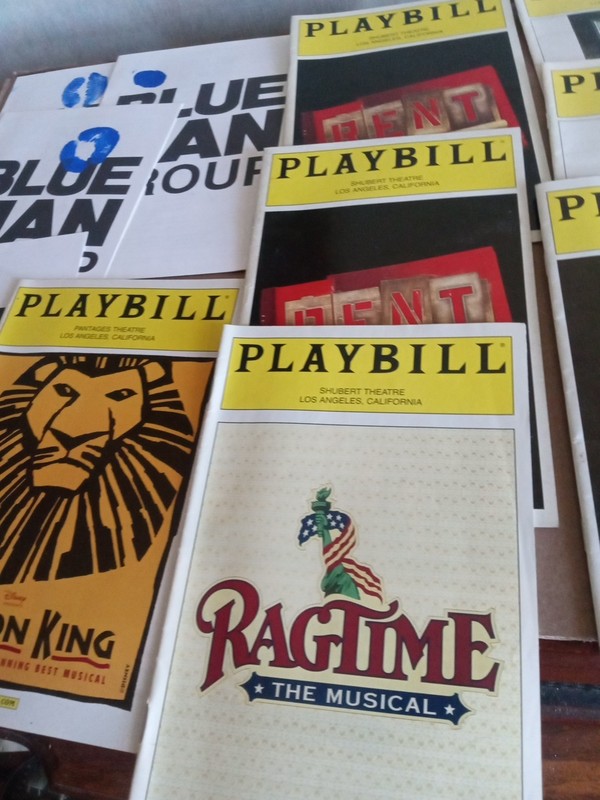 Theater Programs Blue Man Group Phantom Of The Opera The Lion King, Others 11