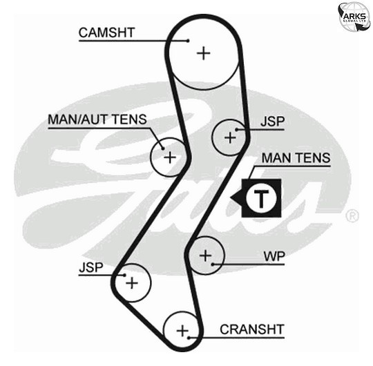 TIMING BELT 5451XS FOR MAZDA FORD MONDEO/Mk/II/Turnier/Clipper/�/Rural ESCORT - Image 16