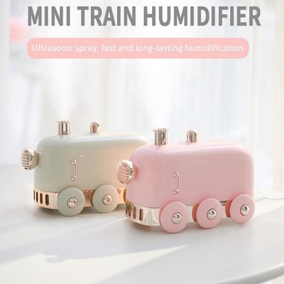Mini Train USB Luftbefeuchter, Desktop Persönlicher Tragbarer Luftbefeuchter,