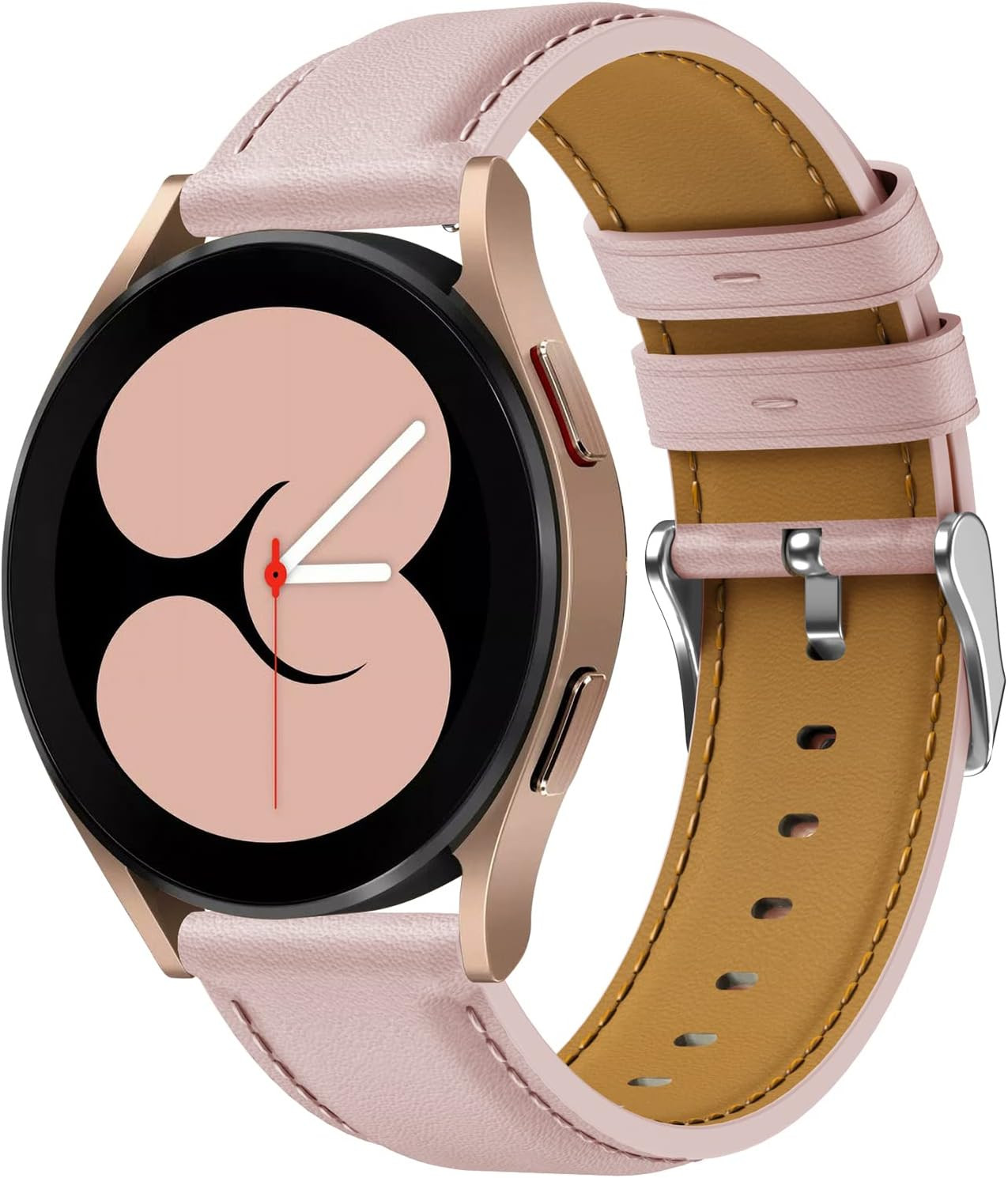 Bracelet montre 20mm cuir pour Samsung Galaxy Watch 4 style urbain