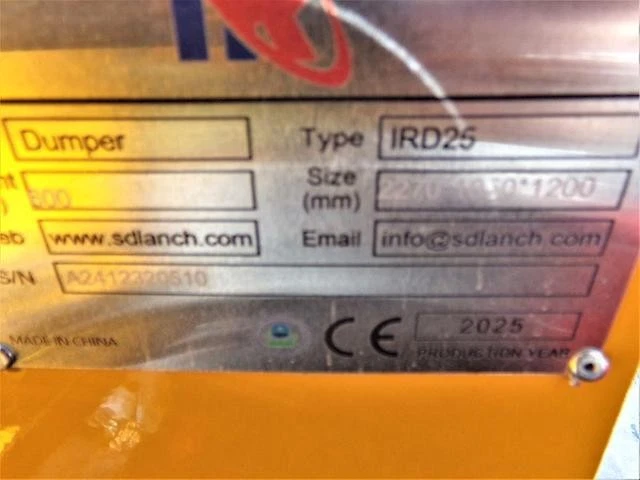 2025 IR IRD25 CRAWLER DUMPER - Image 4 of 4