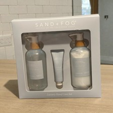 Sand  Fog California Beach House Luxury Hand Set Gift Box Lotion Soap Cream