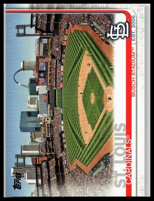 #ad #ad 2019 Topps #31 Busch Stadium St. Louis Cardinals $1.59