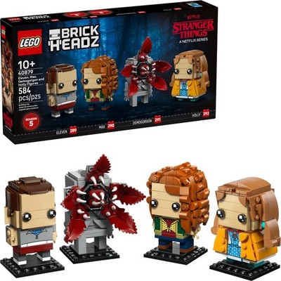 LEGO BrickHeadz 40879 Stranger Things: Eleven, Max, Holly, Demogorgon Neu & Versiegelt 