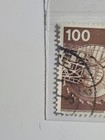Germany 1975 100 Pfennig Deutsche Bundespost Stamp Michel No. 854 Corner Margin — photo 5