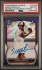 Samuel Basallo 2023 Bowman Chrome #CPA-SB Purple Refractor 1st Auto /250 PSA 10
