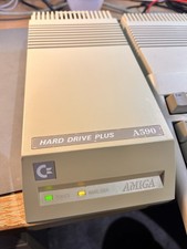 Commodore Amiga A590 Hard Drive Plus Working Fine With 1Gb HDD & 2Mb RAM