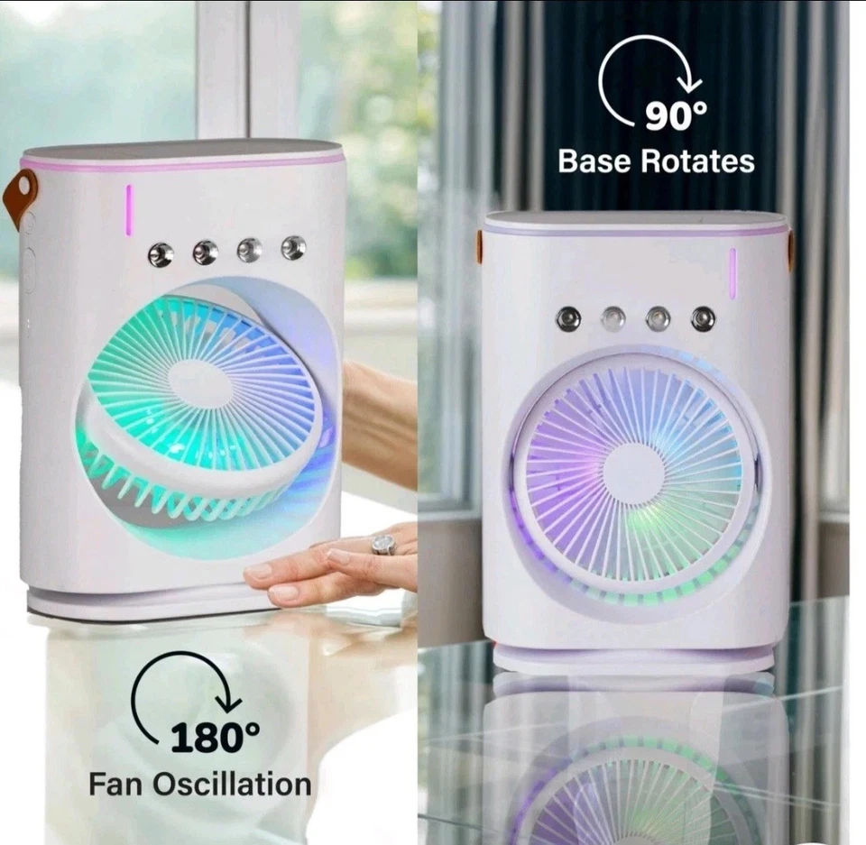 Ventilador de nebulización portátil Bullseye Air recargable Foto 4 de 4