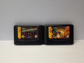 Metal Head & DOOM 32X Sega 32X AUTHENTIC TESTED USA RELEASE FAST SHIP 2 GAMES