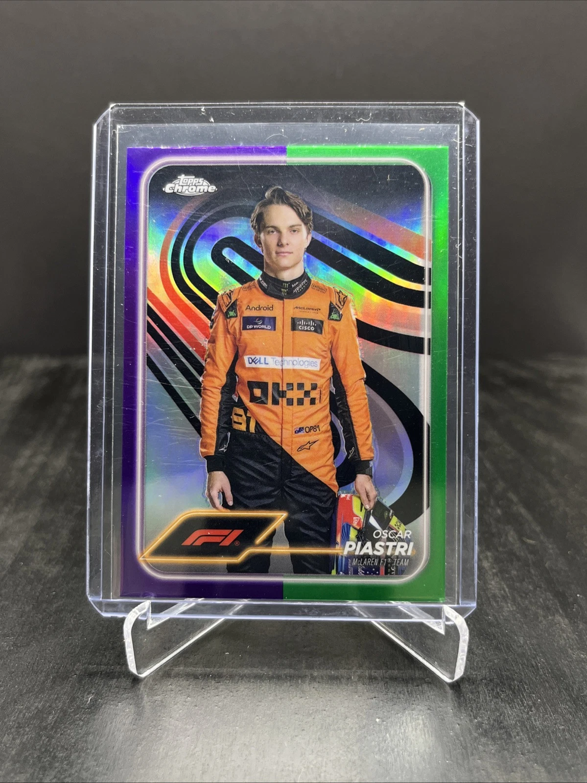 Oscar Piastri trading card