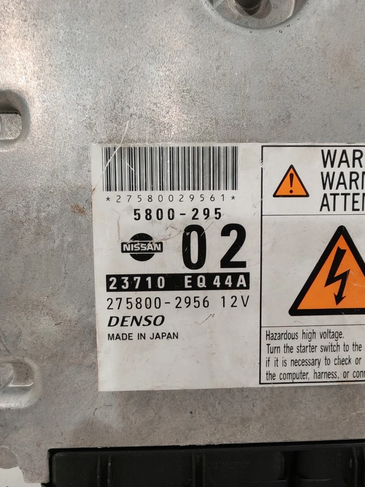 Centralina Motore ECU DENSO NISSAN X-TRAIL (T30) 2.2 dCi 4x4 - 23710 EQ46A - Immagine 2 di 3