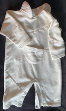 BABY GIRL CREAM BABYGROW 3 MONTHS