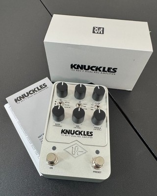 Universal Audio Knuckles  92 Rev F Dual Rec Amplifier Pedal w/ bluetooth