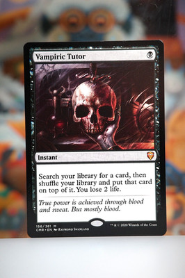 NM - Vampiric Tutor - Regular - Commander Legends (CMR) - #156 - MTG