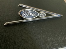 1937 Ford V60 Hp Grill Emblem Original