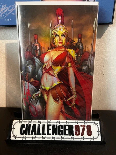 BORN OF BLOOD #1 Beta Suhng FOIL SIGNED VIRGIN Jamie Tyndall w/ COA