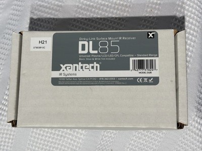 Xantech DL85 LCD/CFL Proof Universal Dinky Link Standard Range IR Receiver