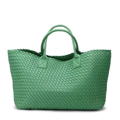 Oversized Woven Tote Bag for School Travel Work With pouch - Picture 33 of 37
