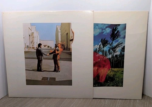 Pink Floyd Wish You Were Here LP JC 33453 Vinyl 1975 EX/VG+ Vintage Rock Record
