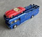 Vintage Corgi Toy Ecurie Ecosse Racing Car Transporter Dinky Jaguar E Type model