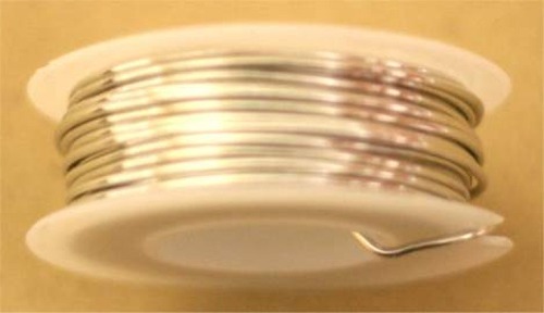 1/4 lb. 18g Gauge Tinned Copper Wire for Stained Glass Projects - Picture 1 of 1