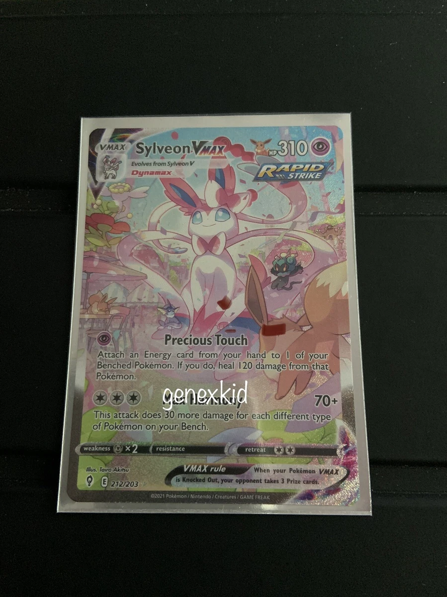 Sylveon-VMAX (212/203), Busca de Cards