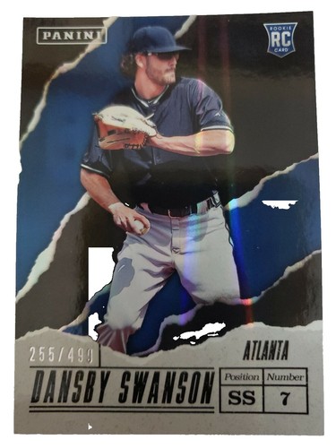 DANSBY SWANSON 9 cards Topps Rookie, Relic, Inserts, & Parallel 