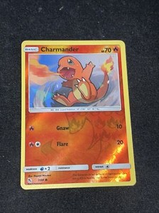 Charmander 7/68 Hidden Fates 2019 Reverse Holo Foil Pokemon TCG Card - NM
