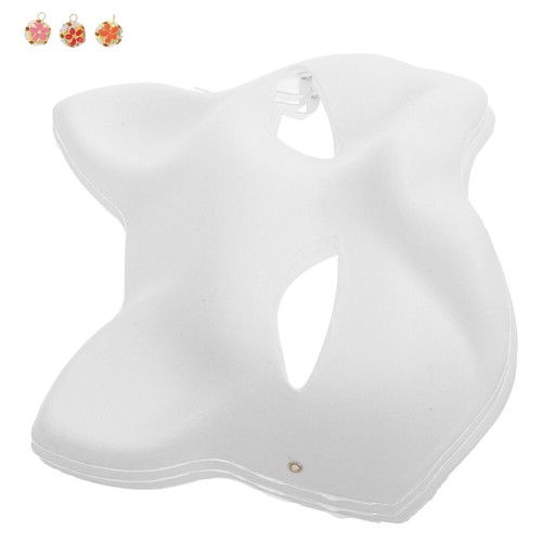 3 Sets Maskengesichtsgeschichte Kind Tierische Leere Fuchsmasken - Afbeelding 11 van 12