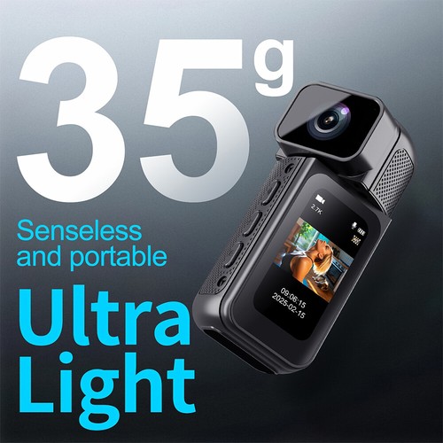 2.7K Ultra HD Action Camera Thumb Size Mini Lightweight Portable Sports Body Cam - Bild 20 von 26