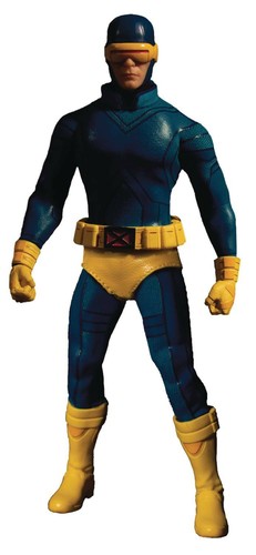 NEW MEZCO TOYZ ONE:12 COLLECTIVE MARVEL PX CLASSIC CYCLOPS 6" FIGURE Lighted OH - Picture 9 of 9