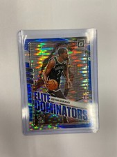 2020-21 Optic Donruss KEVIN DURANT Elite Dominators Blue Pulsar Prizm#24