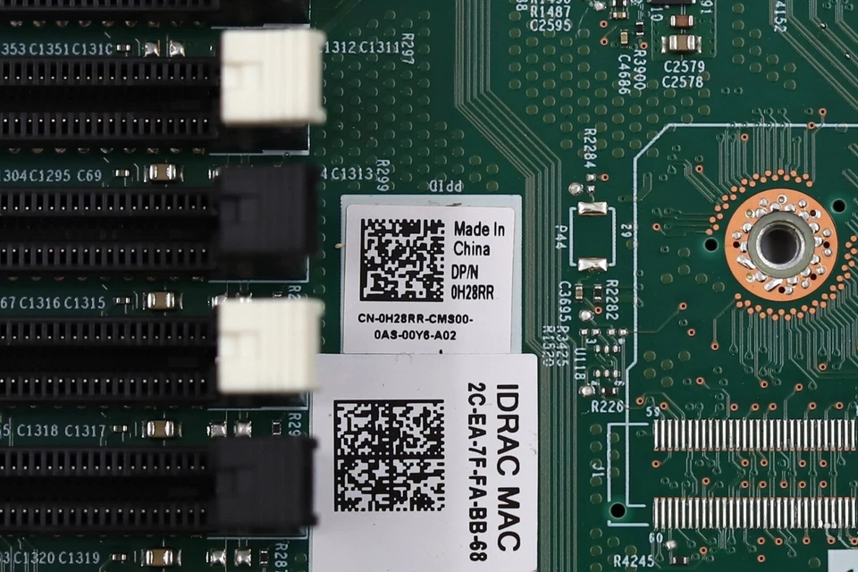 Dell PowerEdge R640 DDR4 Dual LGA-3647 Server Motherboard Dell P/N:0H28RR Tested - Image 4 of 4