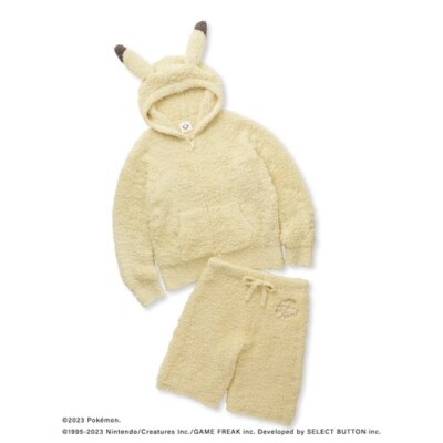【新品未使用】gelato pique ポケモン イーブイ ユニセックス GELATO PIQUE Pokemon Sleep Pikachu hoodie & shorts set Men's | eBay
