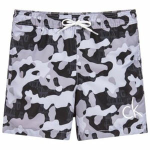 grey calvin klein swim shorts