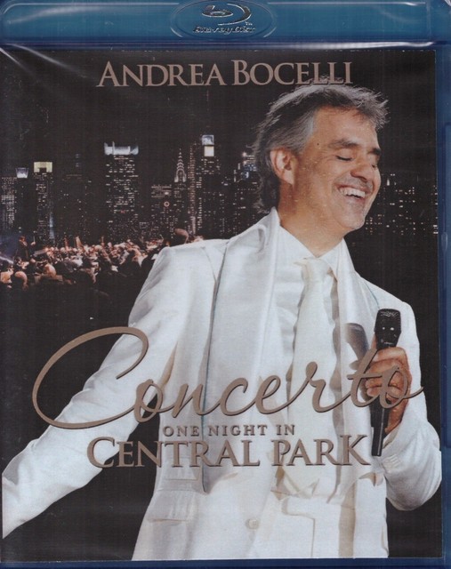 Andrea Bocelli Concerto One Night In Central Park Blu-ray ...
