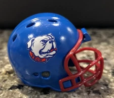 Louisiana Tech Bulldogs Custom Mini Helmet Riddell 2” Pocket Pro Revolution Blue