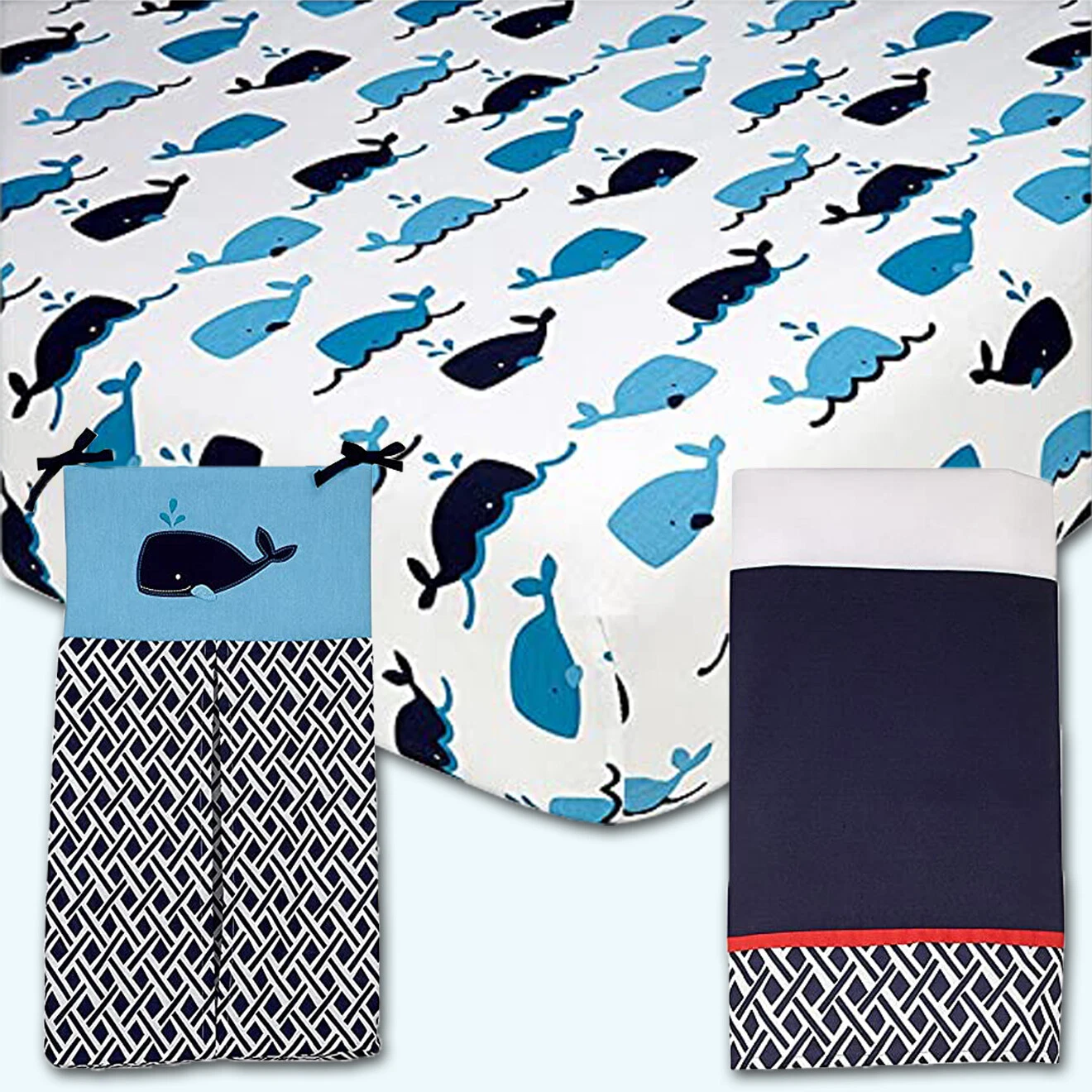 3 pc. Whale of a Tale Set by NauticaKids