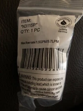 New Niagra WaterSense Low Flow Water-Conserving 15gpm Faucet Aerator, N3115P-FC 